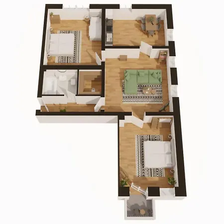 Apartment Rhine View By The Drosselgasse! *