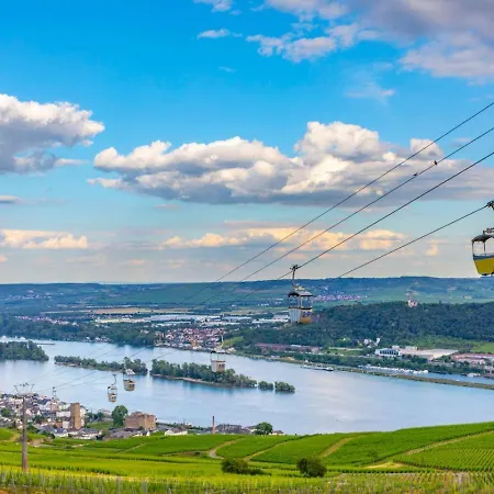 Rhine View By The Drosselgasse!