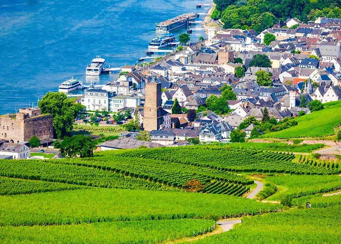 Labed - Wohnen Direkt An Der Drosselgasse, Stilvolle Mit Rheinblick Appartement