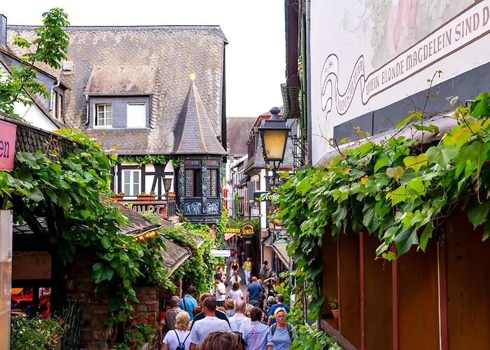 Labed - Wohnen Direkt An Der Drosselgasse, Stilvolle Mit Rheinblick